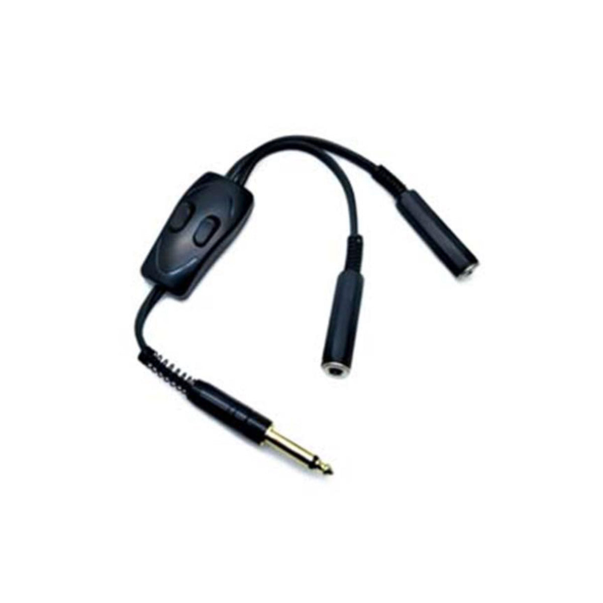 Cable Conector Doble Switch 1 Entrada Black