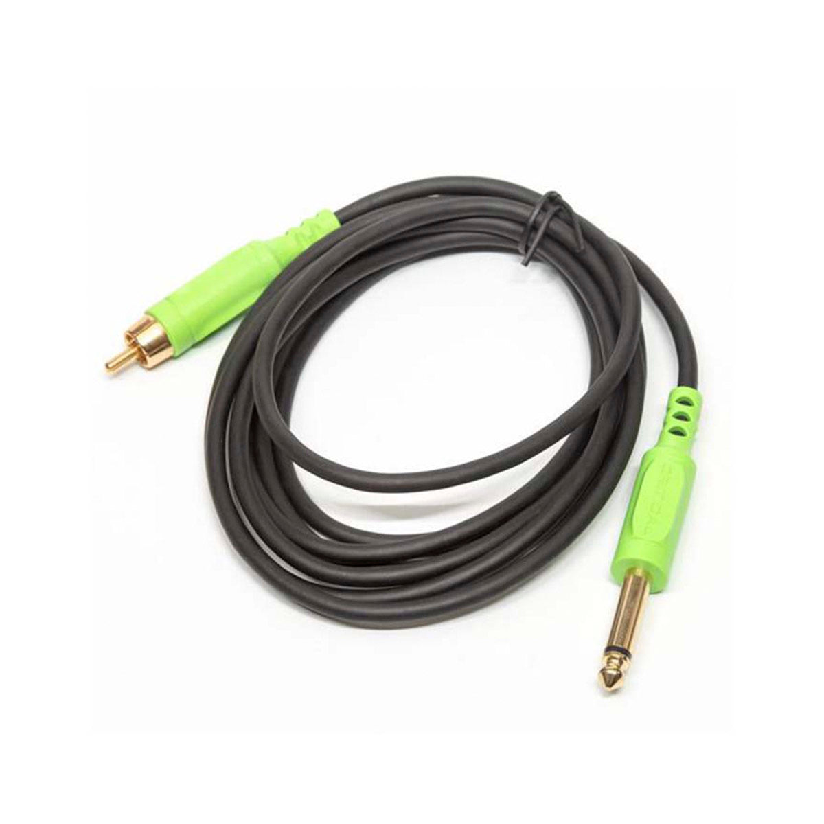 Cable RCA CRITICAL MAGENITIC STRAIGHT PREMIUM GREEN/BLACK