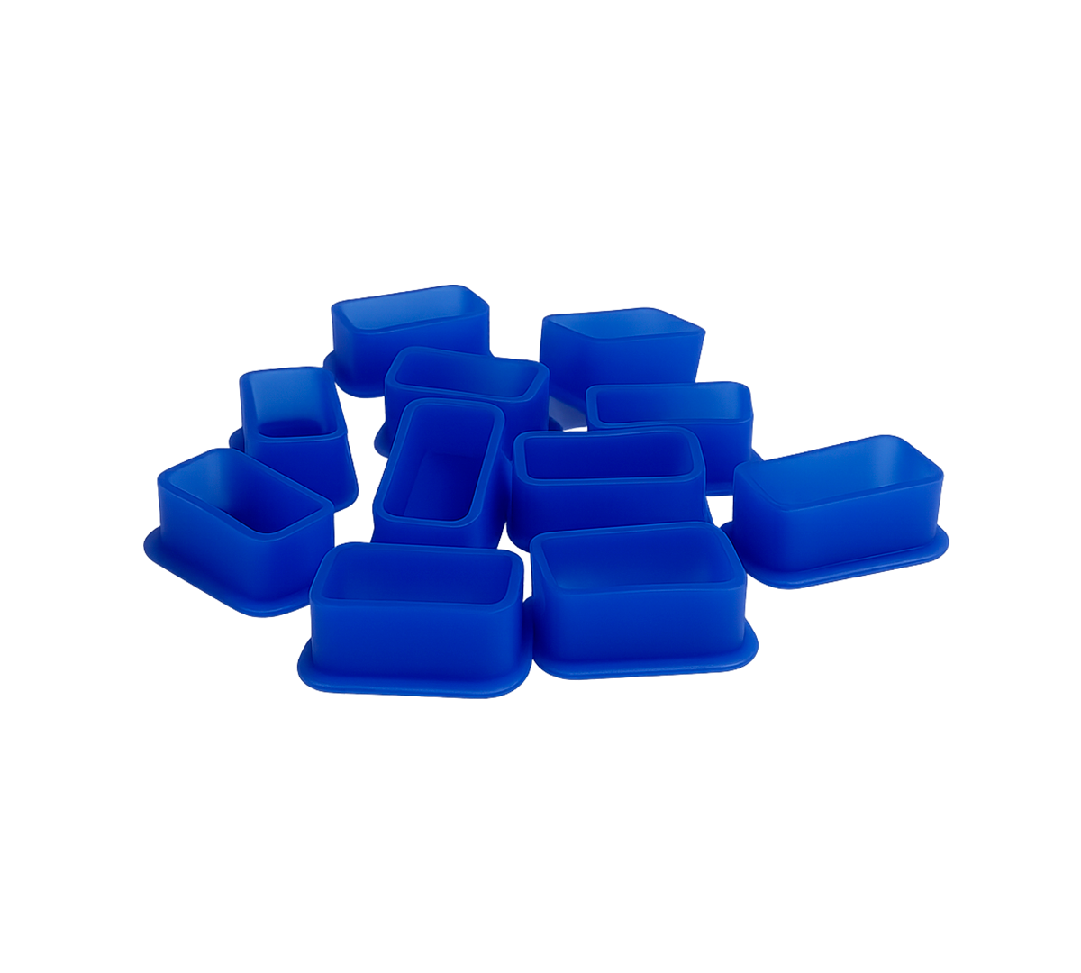 Cups SkullDNA Silicona Rectangular x80 Unds.