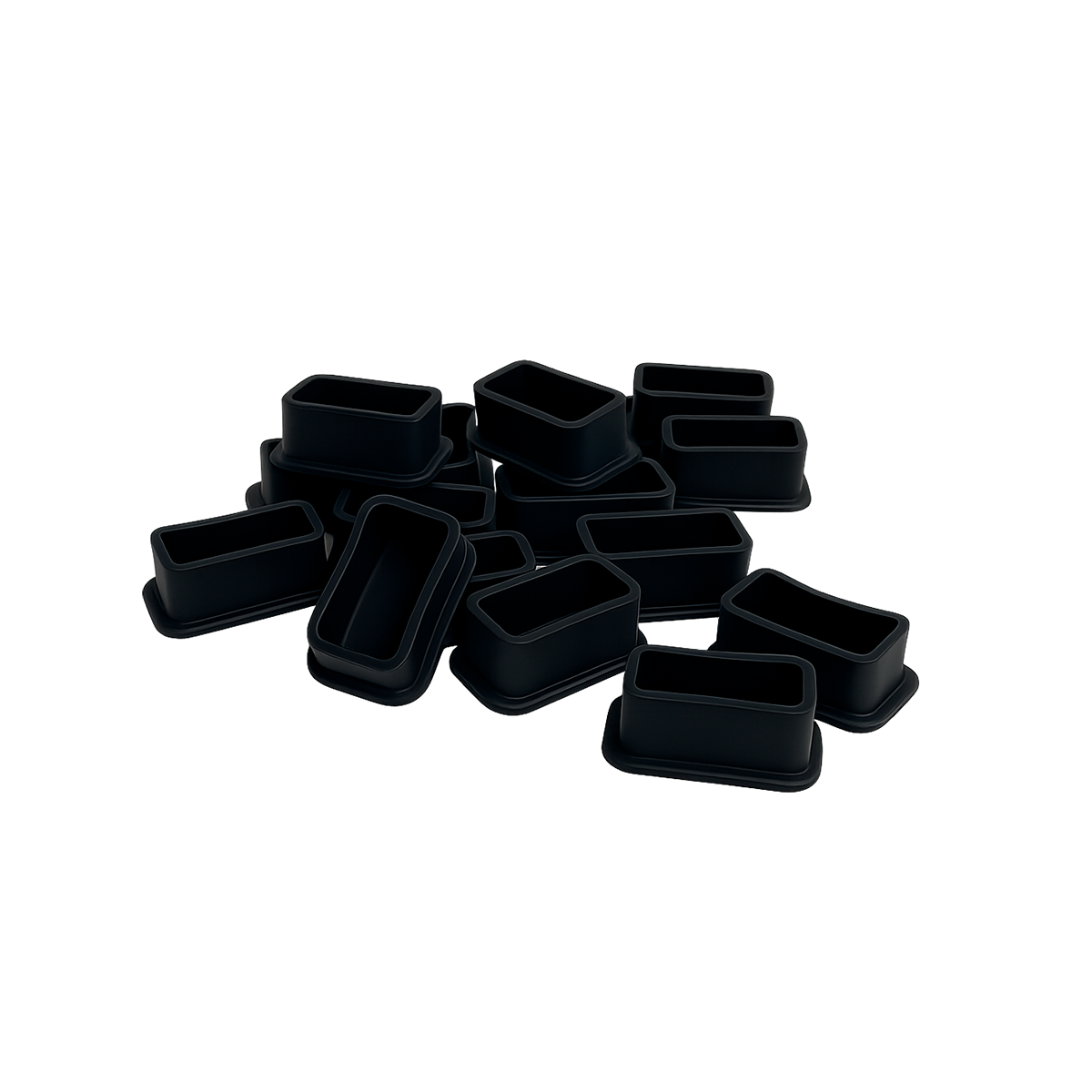 Cups SkullDNA Silicona Rectangular x80 Unds.
