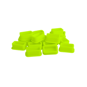 Cups SkullDNA Silicona Rectangular x80 Unds.