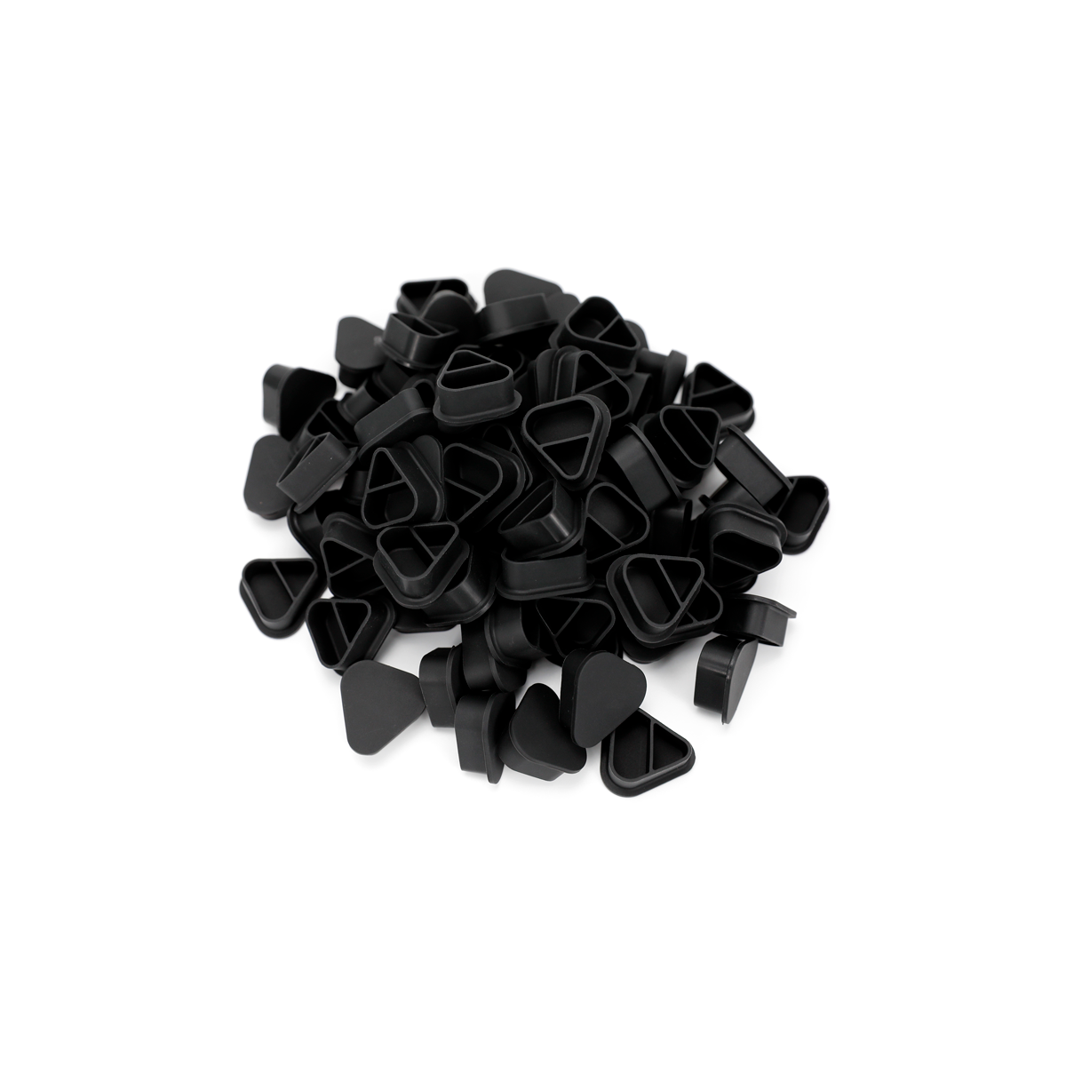 Cups SkullDNA Silicona Triangular 2 Espacios x80 Unds.