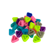 Cups SkullDNA Silicona Triangular 2 Espacios x80 Unds.