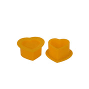 Cups Corazones Silicona x200 Unds