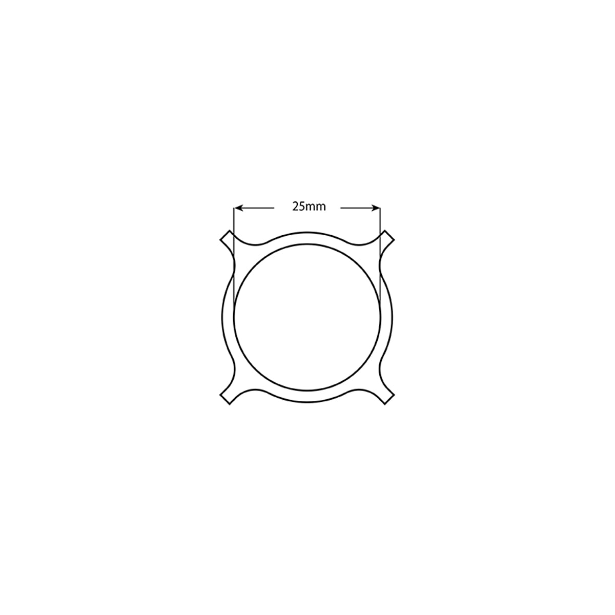 Anillo Fk Irons No-Roll