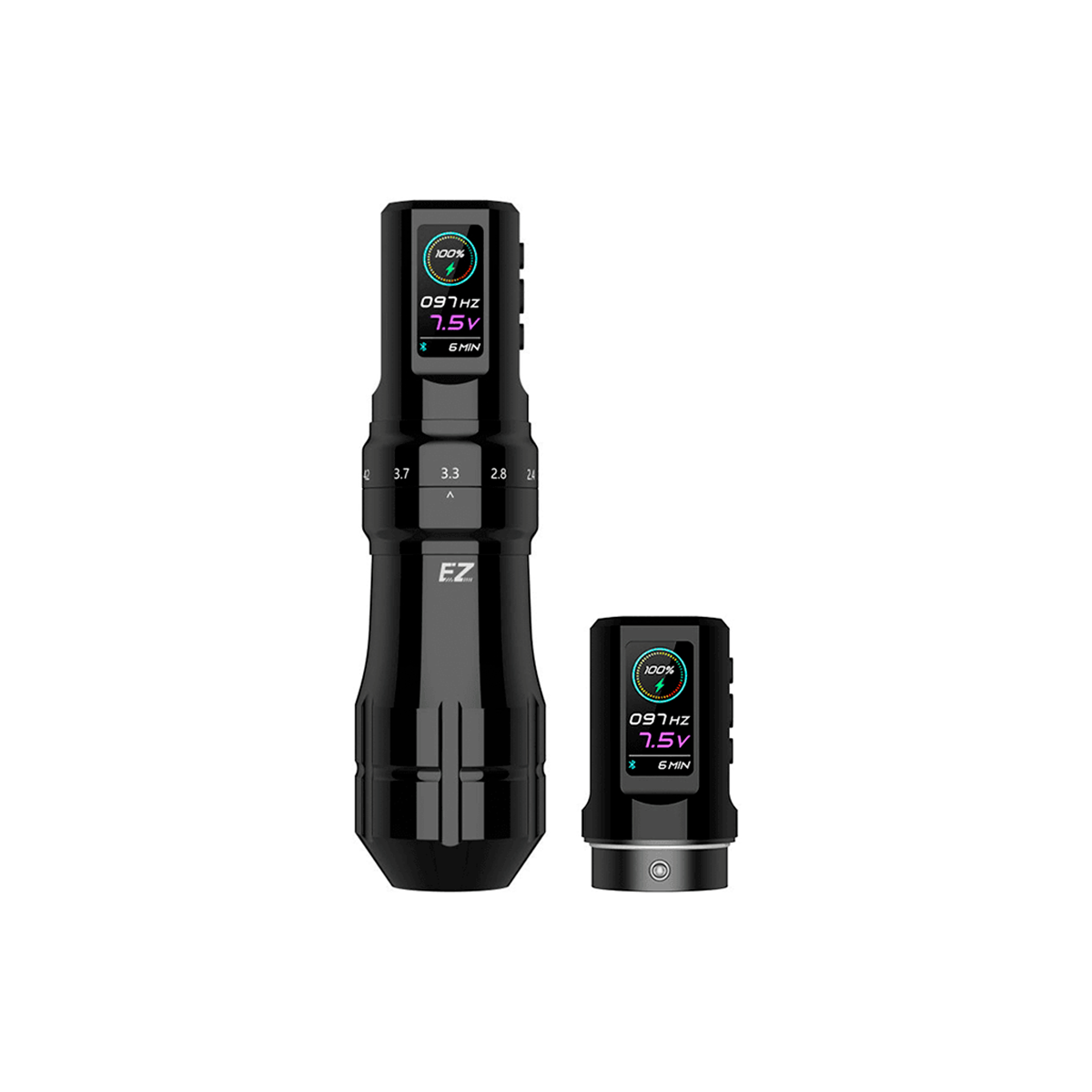 Máquina para Tatuar EZ P3 Pro Brillante (Dos Baterias)