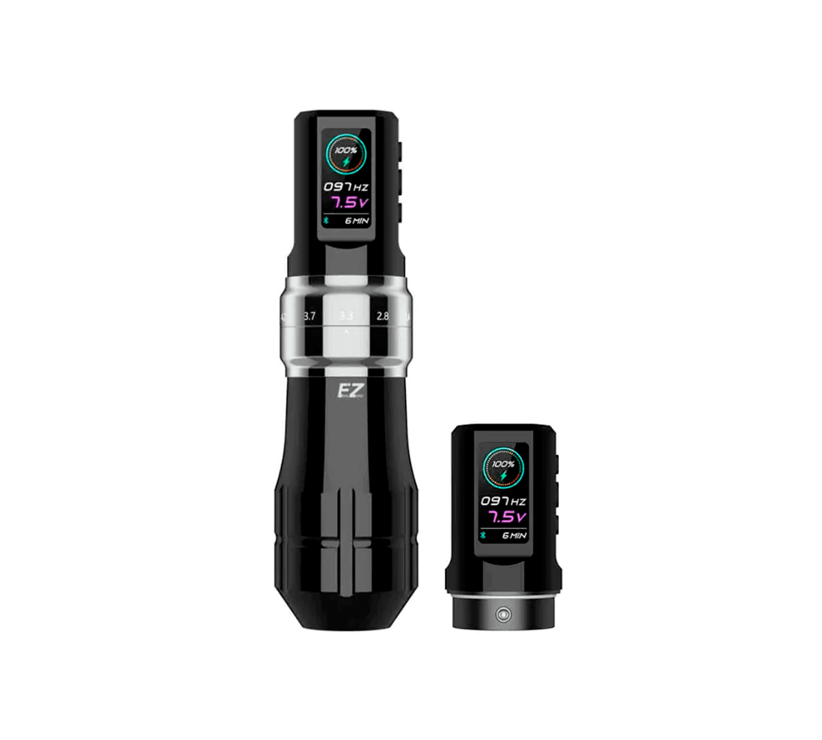Máquina para Tatuar EZ P3 Pro Brillante (Dos Baterias)