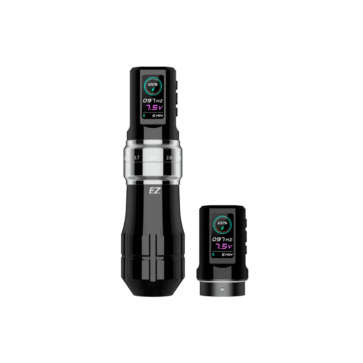 Máquina para Tatuar EZ P3 Pro Brillante (Dos Baterias)