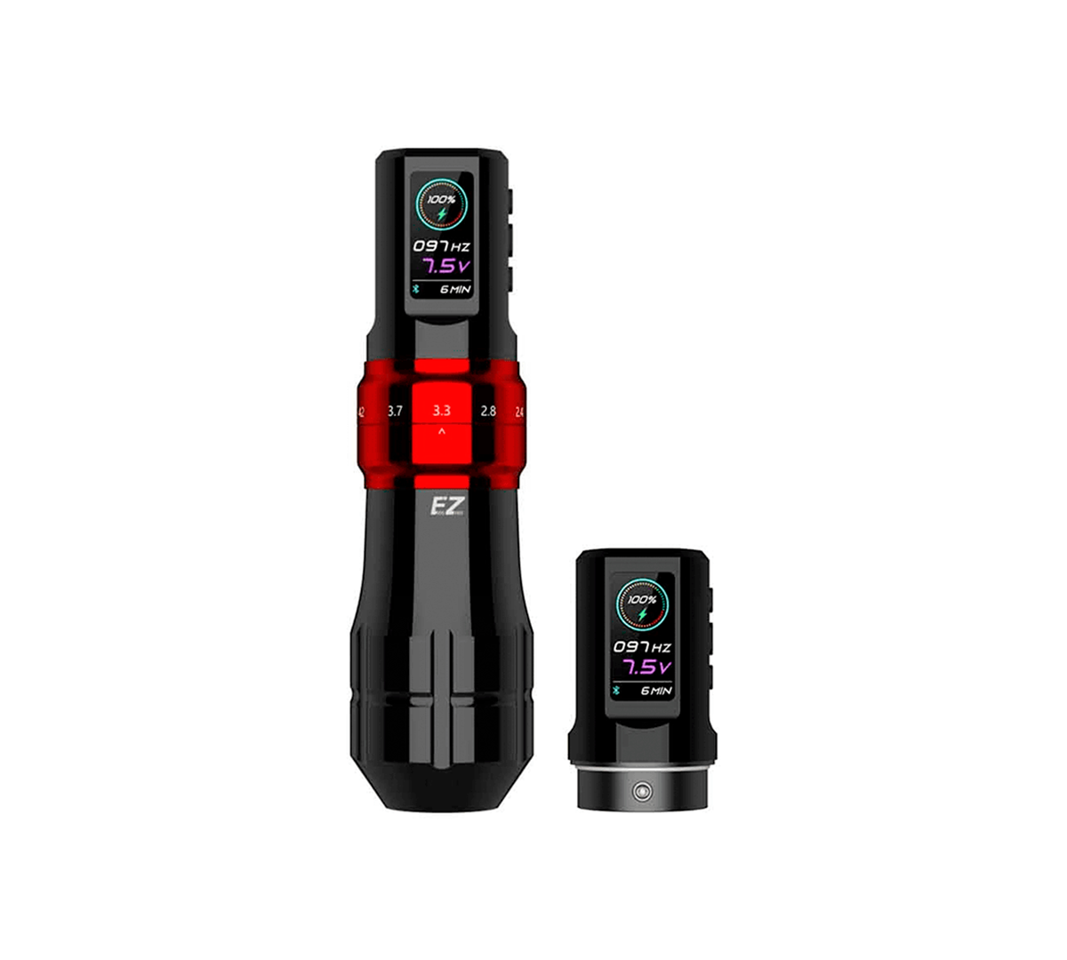 Máquina para Tatuar EZ P3 Pro Brillante (Dos Baterias)