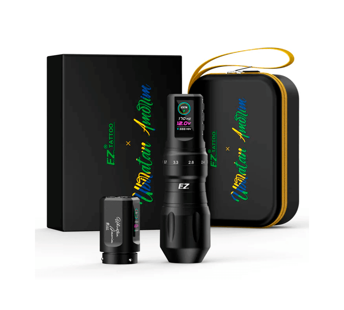 Maquina para Tatuajes EZ P3 Pro Edicion Ubiratan Stroke Ajustable