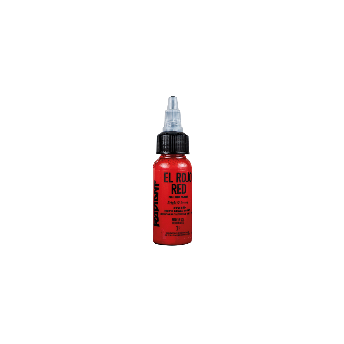 Pigmento para tatuajes Radiant El Rojo Red