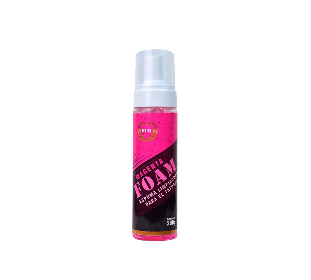 Espuma Para Tatuar Limpiadora Rck 200ml