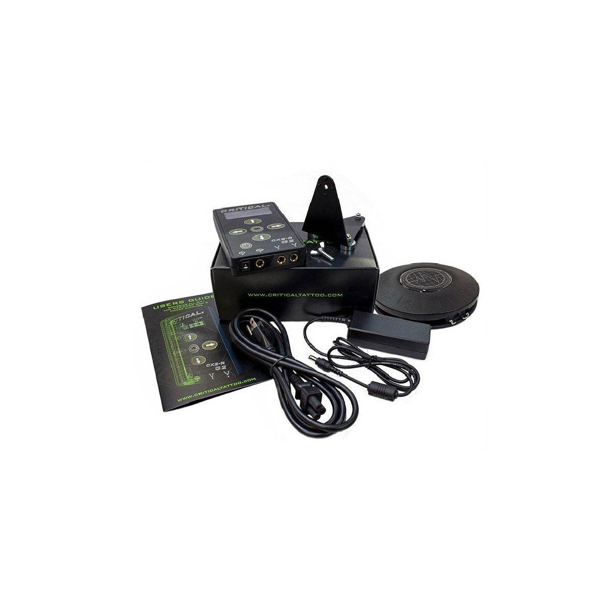 Fuente de Poder Para Máquina de Tatuar Critical tattoo CX2 R COMBO