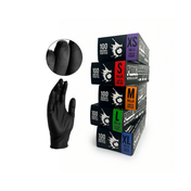 Caja de Guantes Pantera de nitrilo negro (100 unidades)