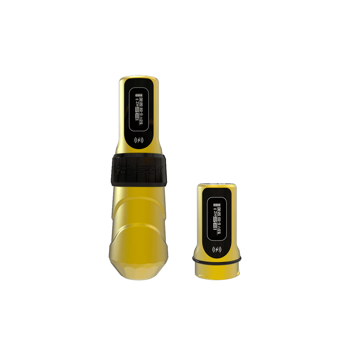 Maquina para Tatuar rotativa inalambrica FK Irons Flux Max Dark Golden 4.0mm