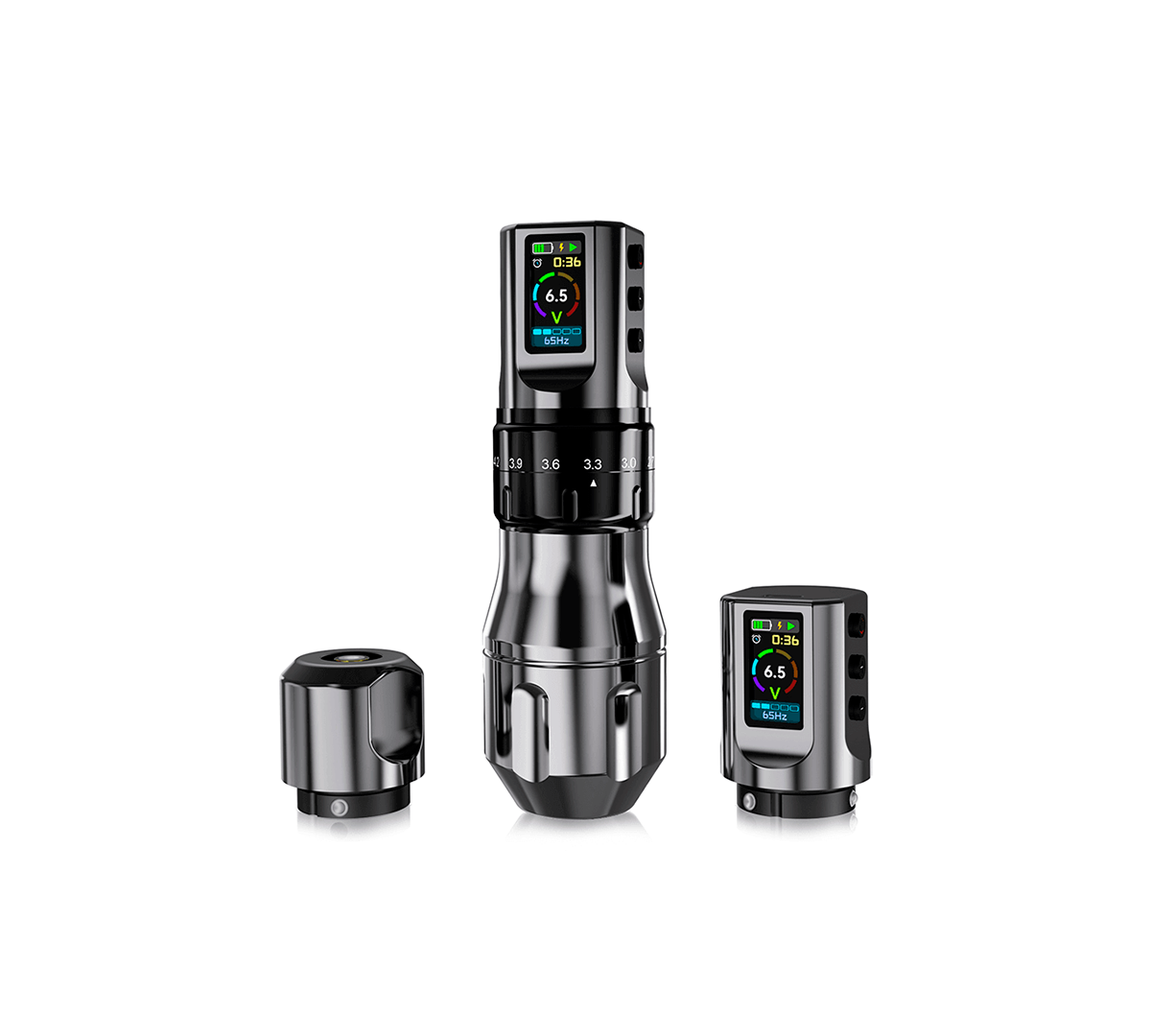 Maquina para tatuar rotativa Inalambrica Inkone Prick Stroke ajustable