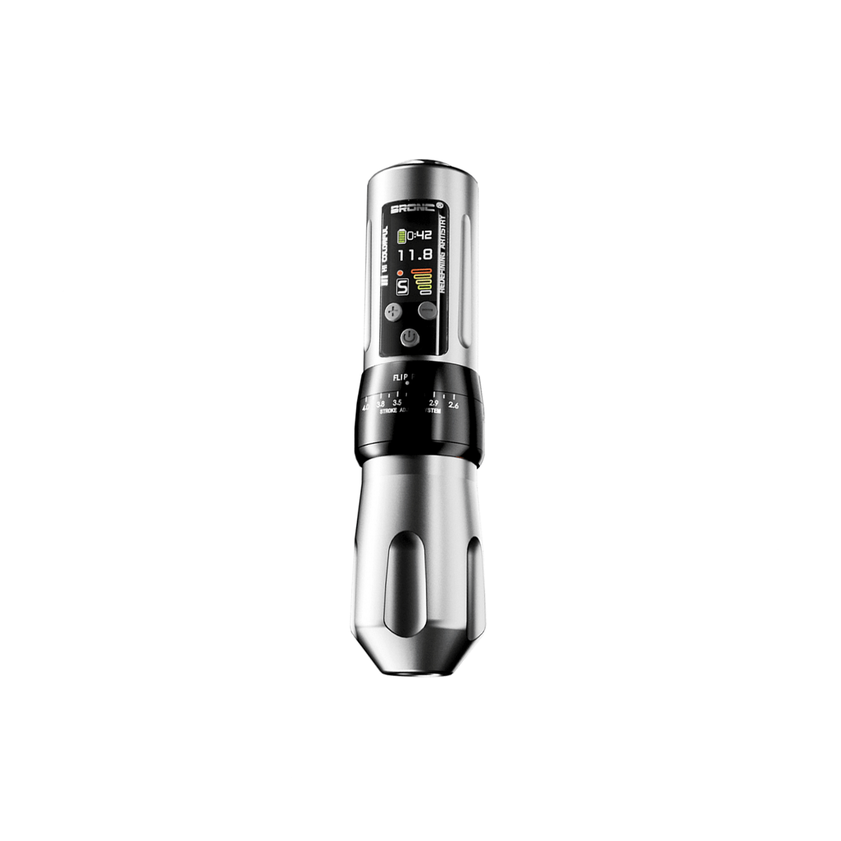 Máquina para tatuar rotativa inalambrica Bronc X2 stroke ajustable