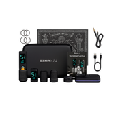 Maquina para Tatuar Rotativa Inalambrica Fury 2 OG  x OZER 4.2mm Full Kit