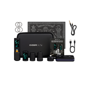 Maquina para Tatuar Rotativa Inalambrica OG Fury 2 x OZER 4.2mm Full Kit