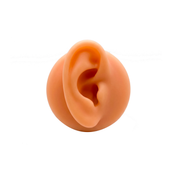 Piel Sintética OREJA Siliconado (Exhibición Joyeria)