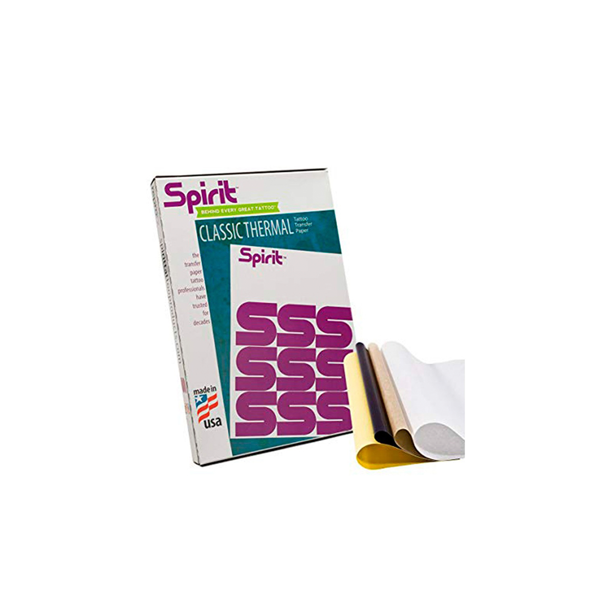 Papel Hectografico Para Tatuar Spirit Classic Thermal