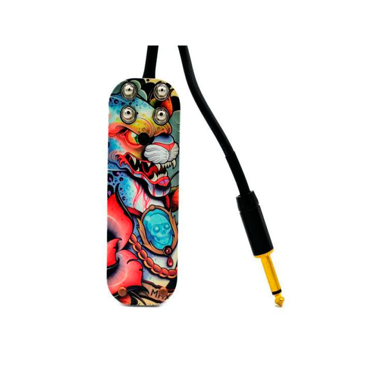 Pedal Lamina Acero Para Tatuar Print Switch continuo