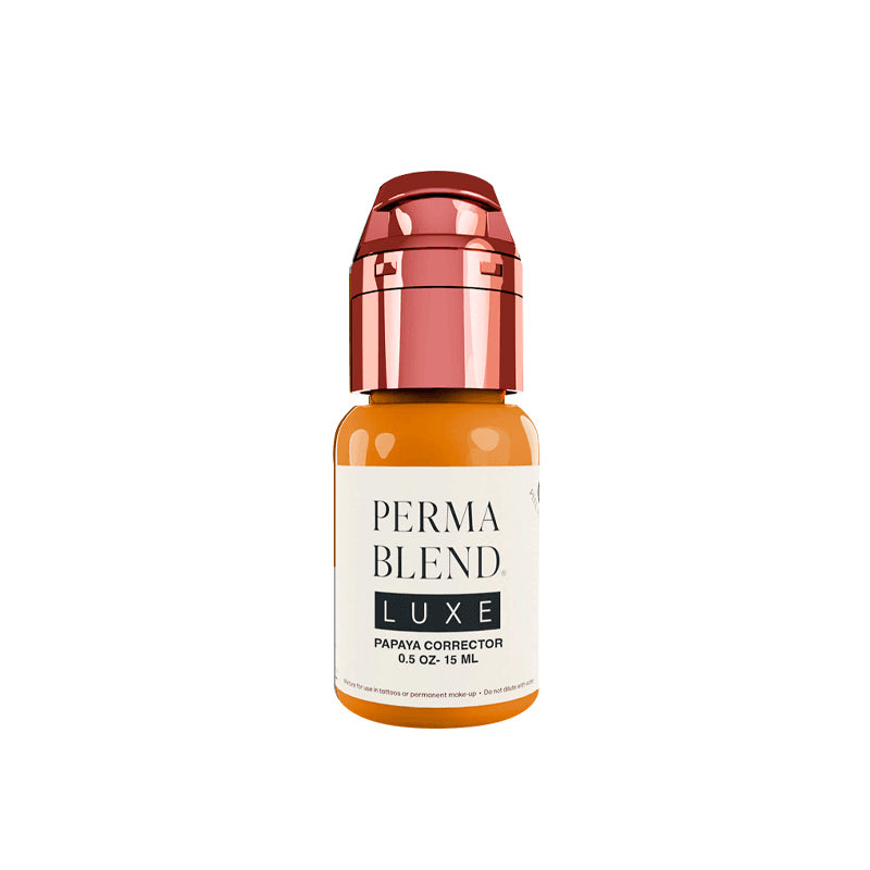 Pigmento para Micropigmentación PMU Permablend Luxe Papaya Corrector