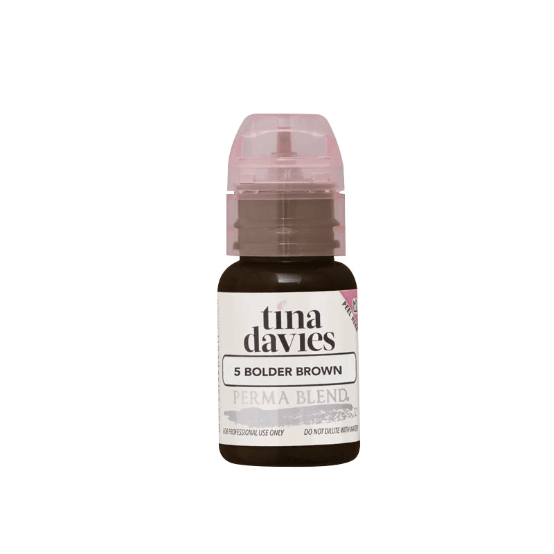 Pigmento para Micropigmentación PMU Permablend Tina Davies 5 Bolder Brown