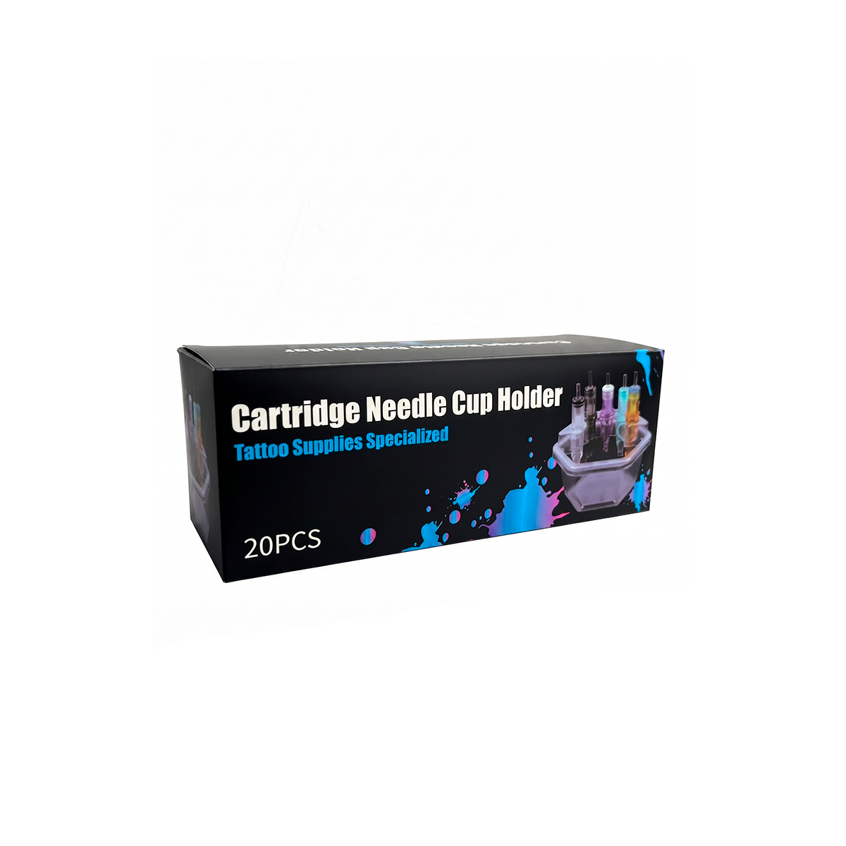 Porta Cartuchos Hexagonal Para Tatuaje Desechable x20 und