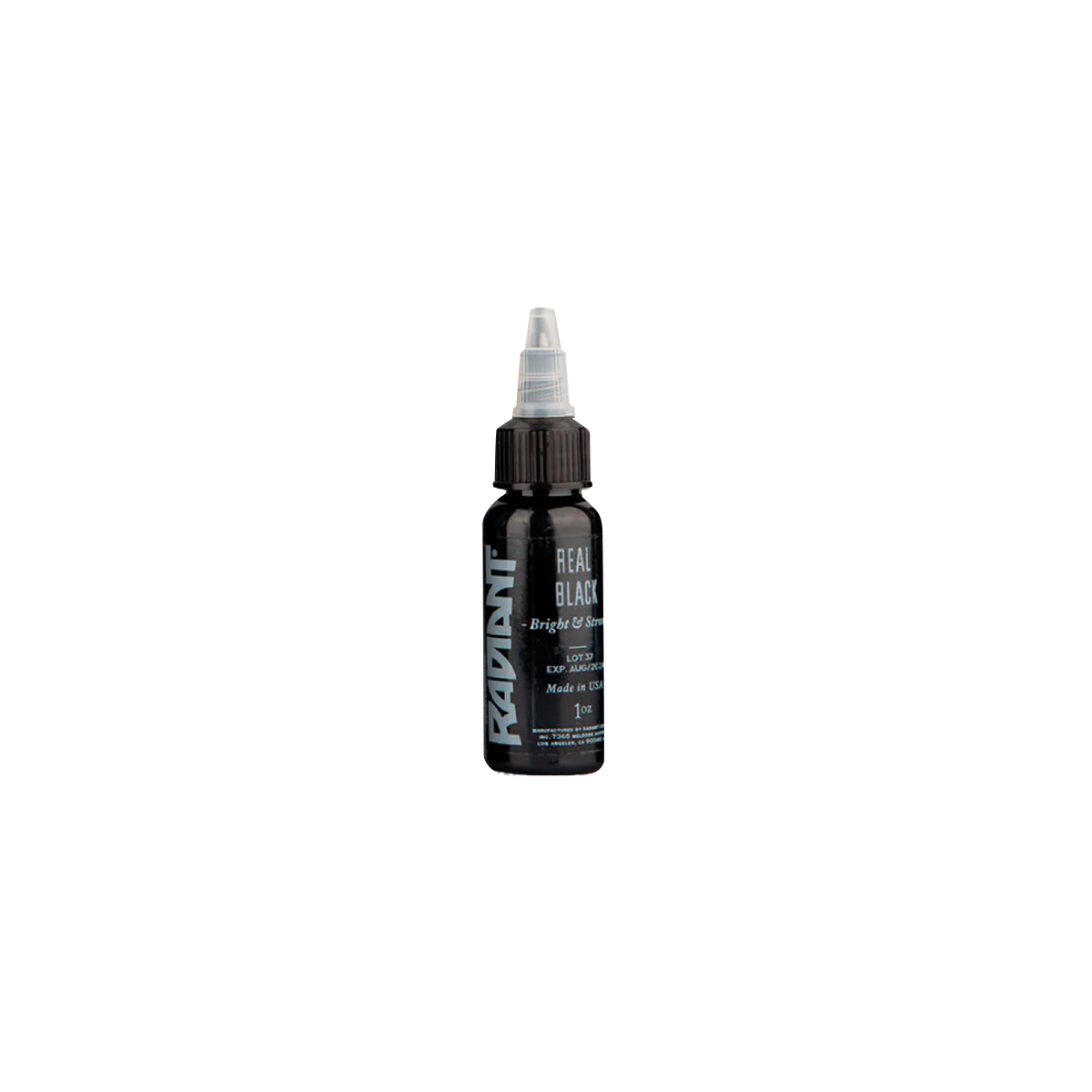 Pigmento para tatuajes Radiant Real Black