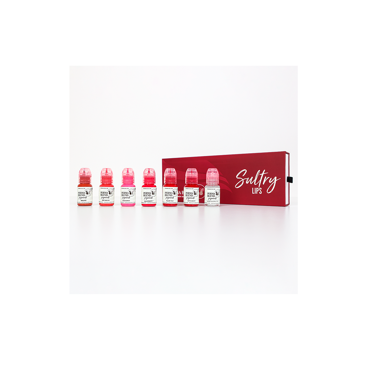 Set de Pigmentos para Micropigmentación PMU Permablend Premium Sultry Lips