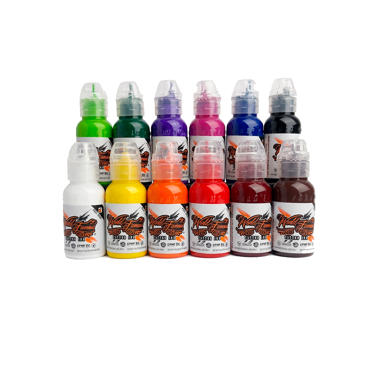 Set Pigmentos World Famous Primary #1 (x12und 1oz)