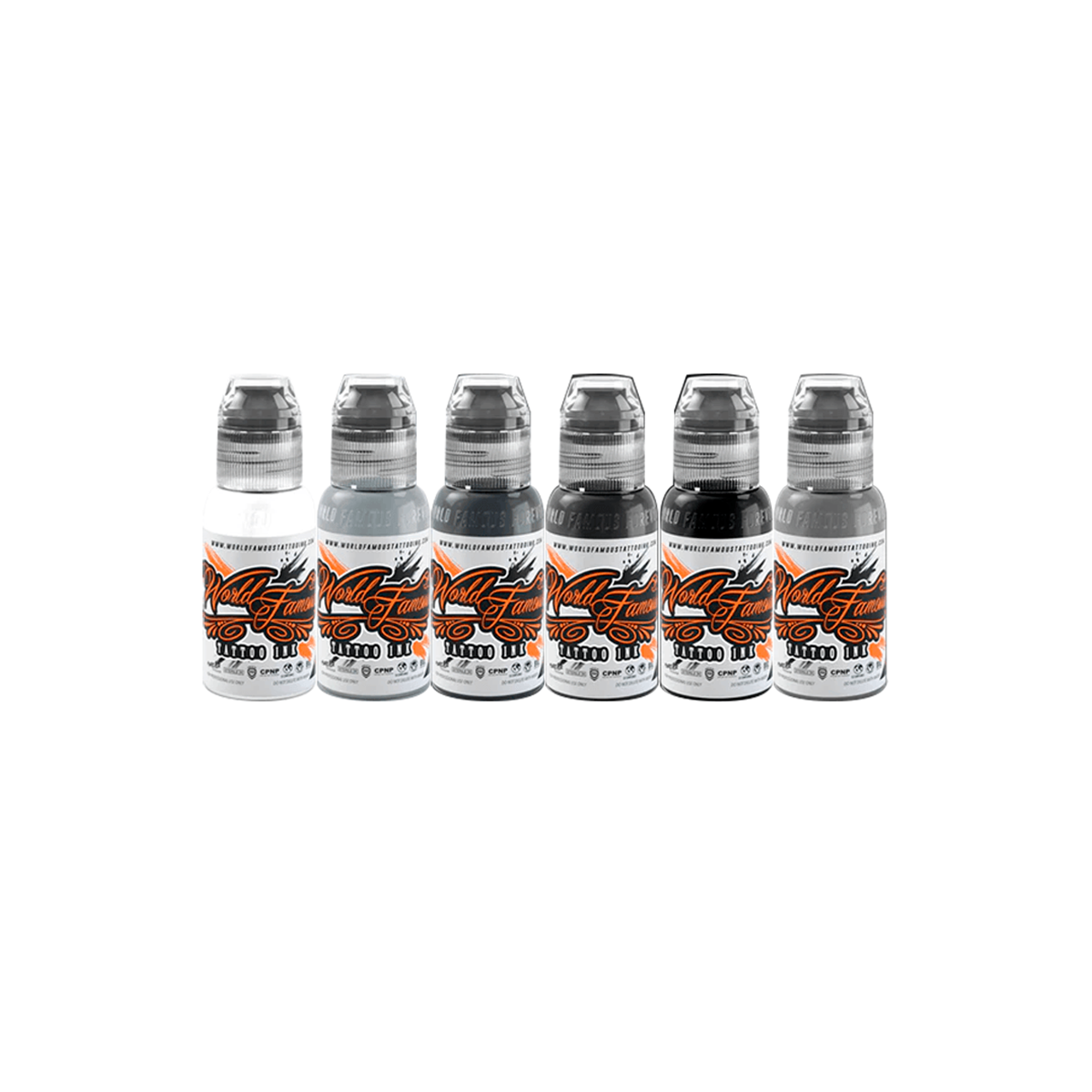 Set pigmentos para tatuar World Famous Noire Ink