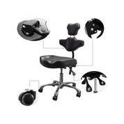 Silla con Soporte Lumbar y Cabecera Premium #1