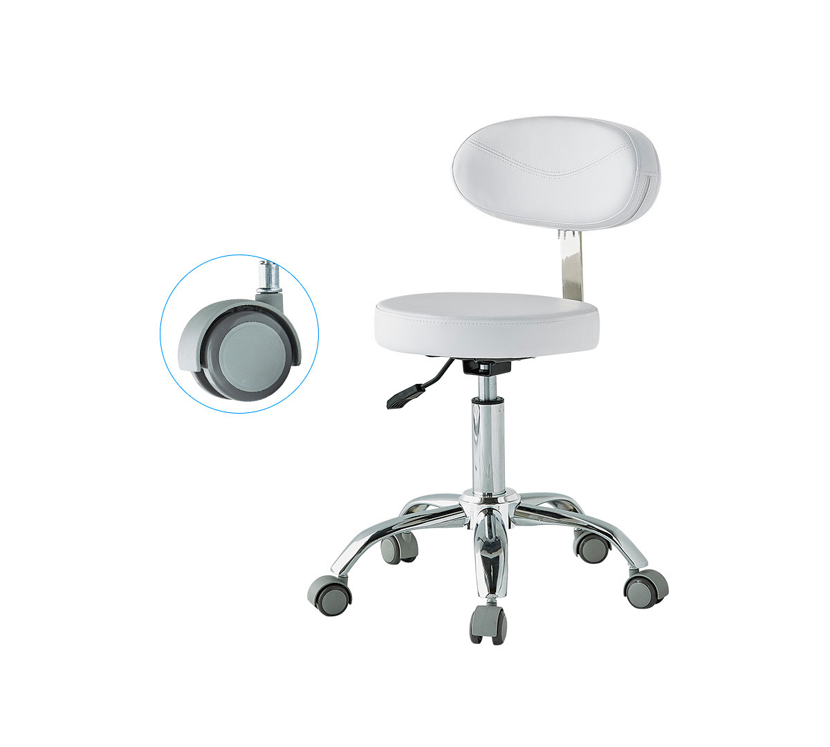 Taburette con Espaldar Premium