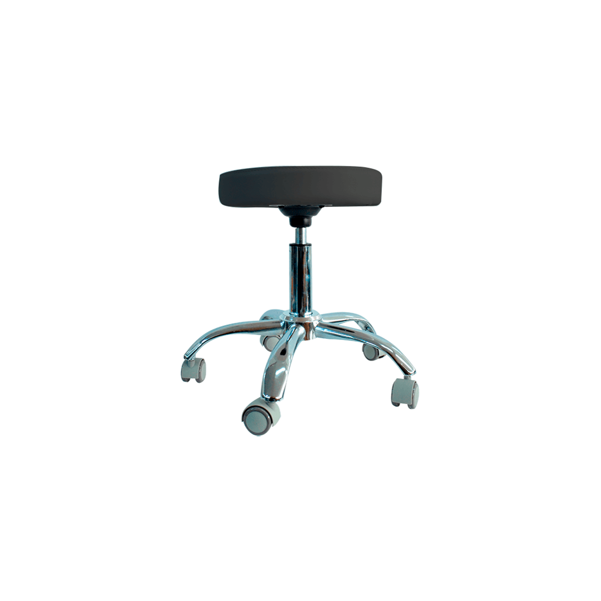 Taburete Sin Espaldar Negro Premium