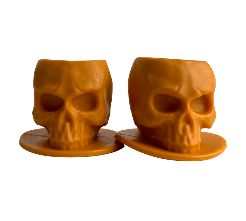 Cups Calaveras Silicona x200 Unds