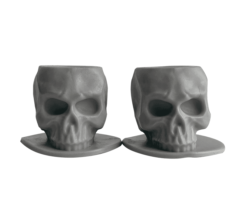 Cups Calaveras Silicona x200 Unds