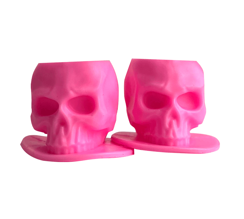 Cups Calaveras Silicona x200 Unds