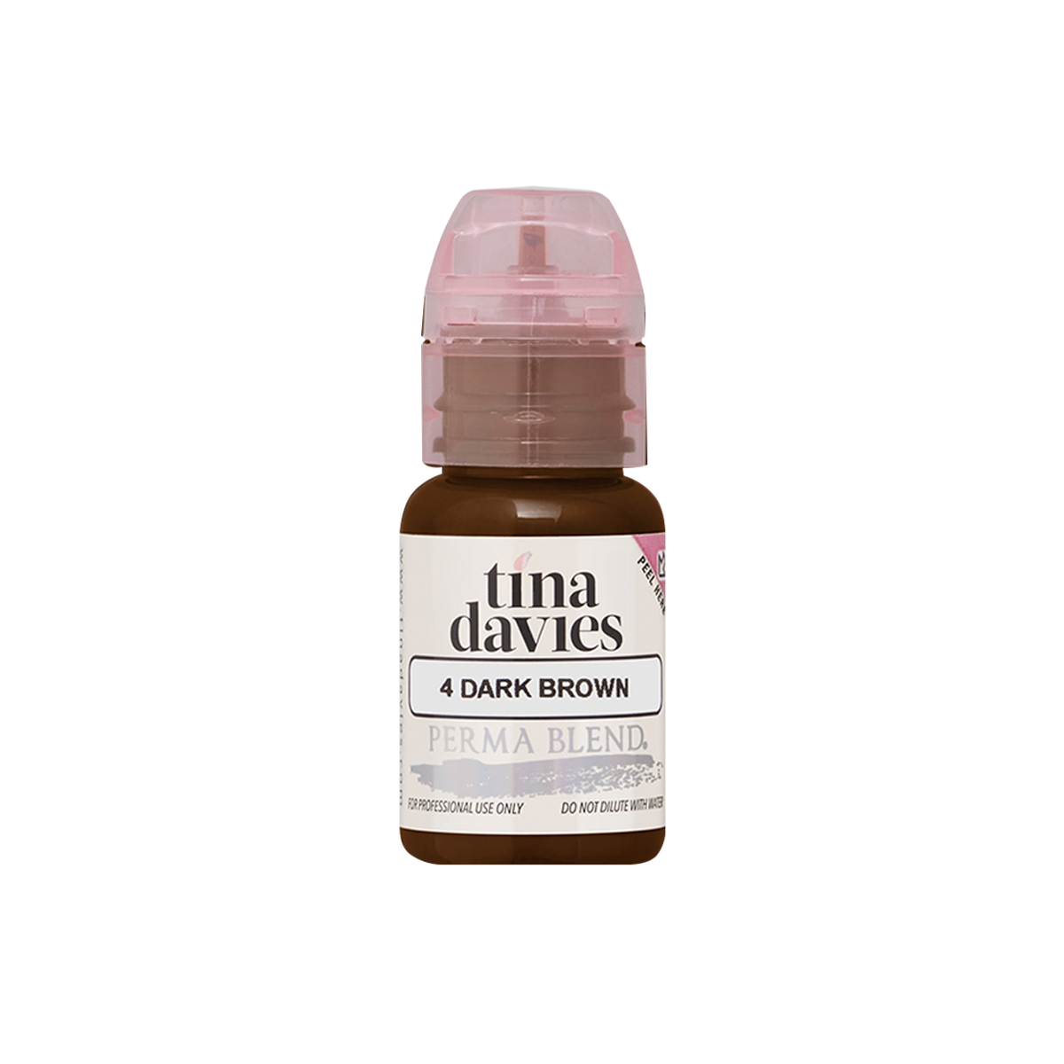 Pigmento para Micropigmentación PMU Permablend Tina Davies Dark Brown 4