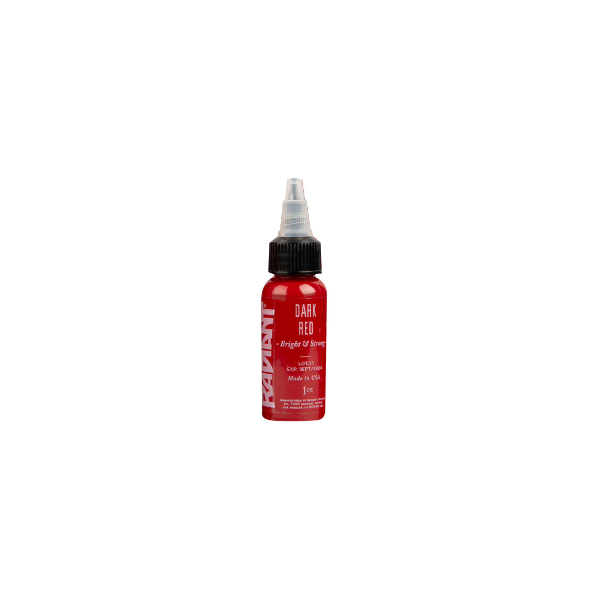 Pigmento para tatuajes Radiant Dark Red