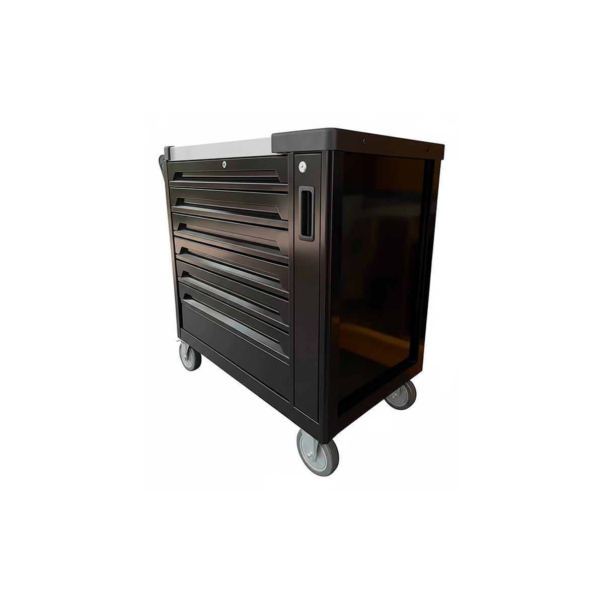 Estacion de Trabajo Para Tatuar Pro 7 Cajones + Locker Frontal