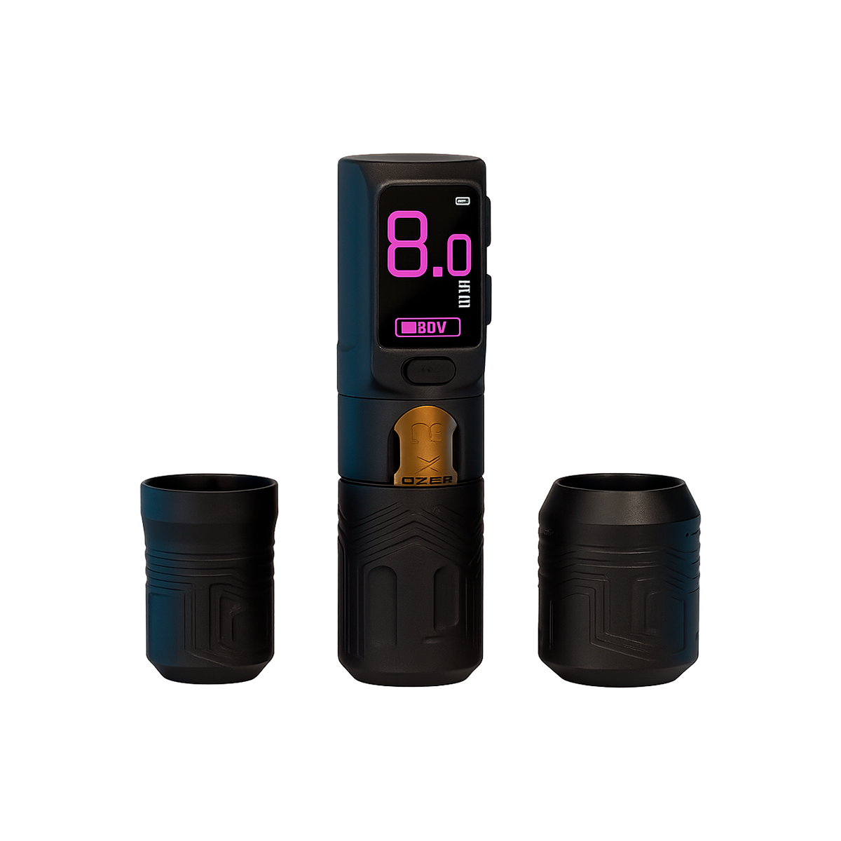 Maquina para Tatuar Rotativa Inalambrica OG Fury 2 x OZER 4.2mm Full Kit