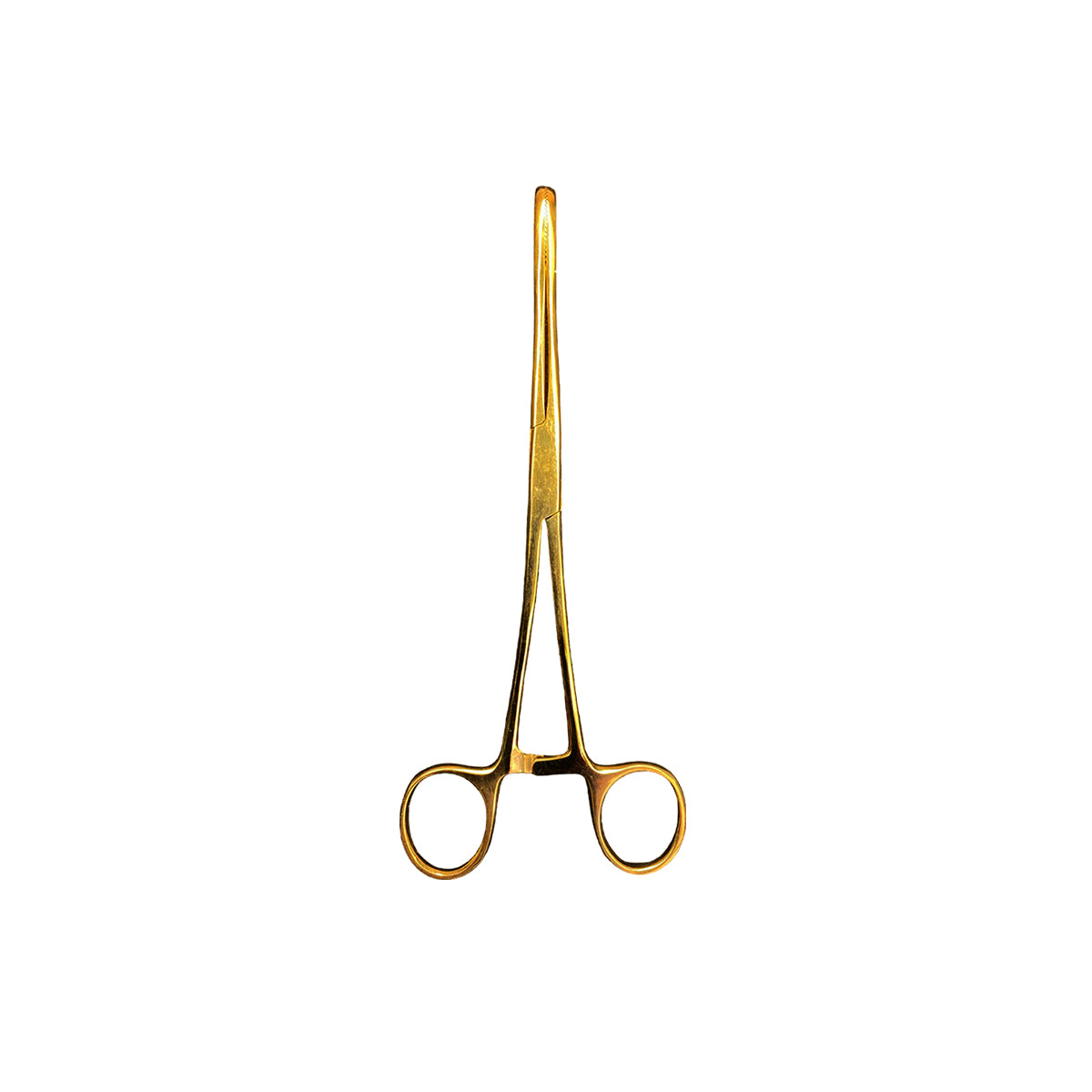 Pinza Para Piercing Septum Forceps Gold