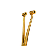 Pinza Para Piercing Septum Forceps Gold