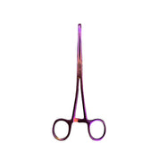 Pinza Para Piercing Mini Forester Sponge Forceps Slotted Purple