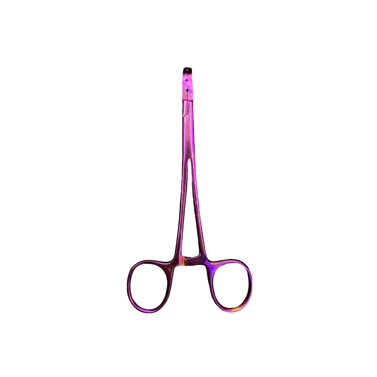 Pinza Para Piercing Dermal Anchor Forceps Purple